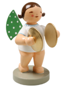 Ange avec des cymbales