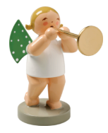 Ange avec trompette cérémonielle