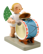 Ange avec percussion