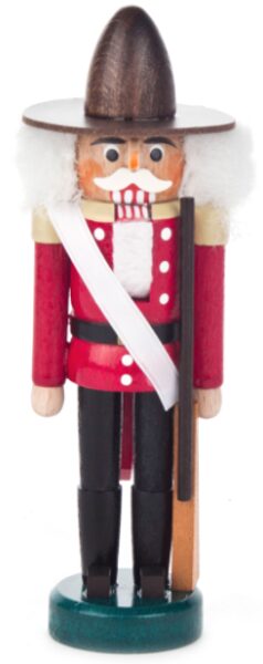 Casse-noisette canadien rouge-noir, 13 cm